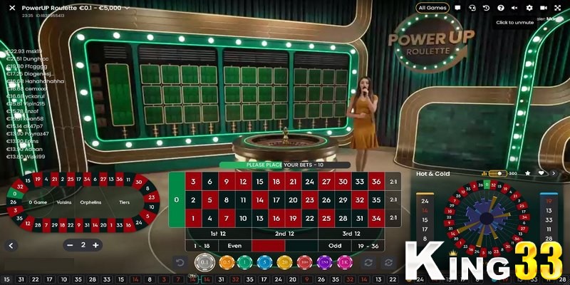 Live Casino là điểm nhấn của nhà cái King33