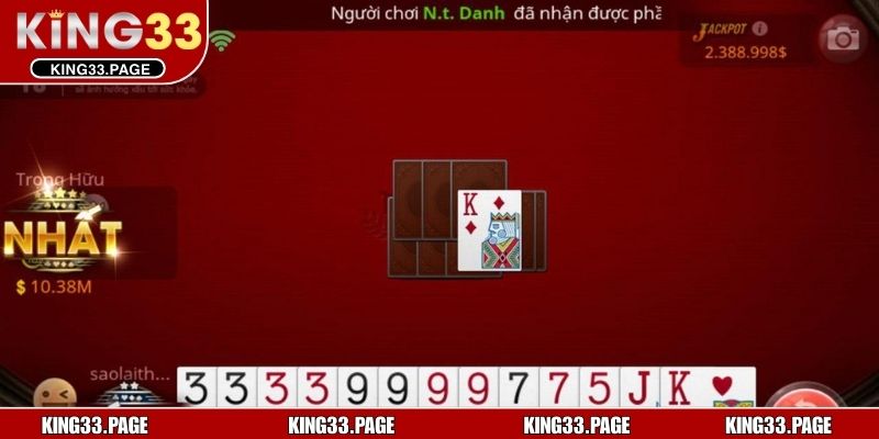 Game bài KING33 nổi bật với hệ thống khuyến mãi đa dạng dành cho mọi cấp