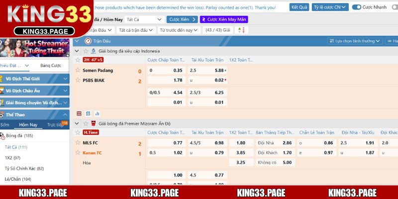 Giới thiệu chi tiết về sảnh cược SABA Sports nổi bật